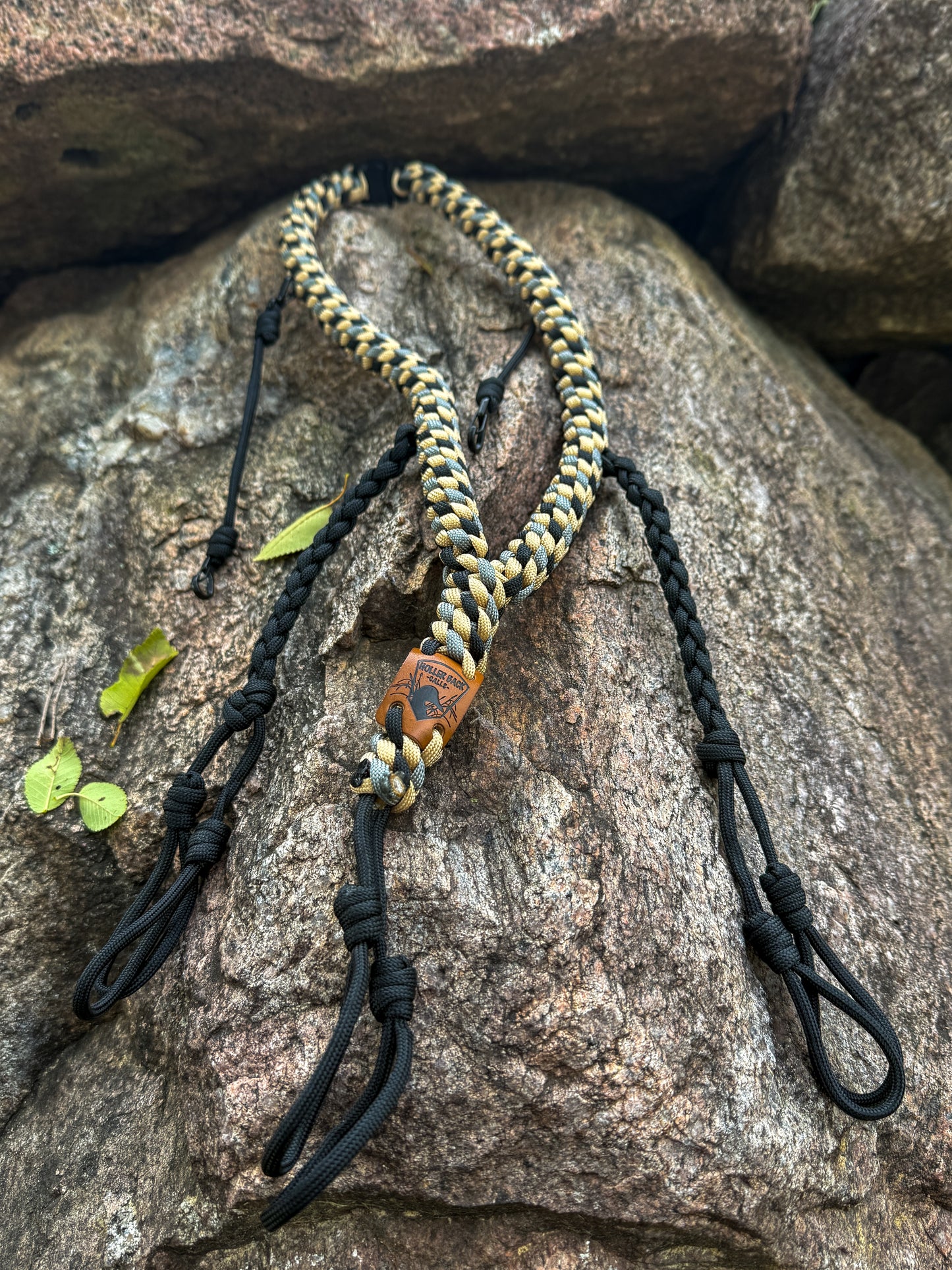 Short Drop Camo Lanyard