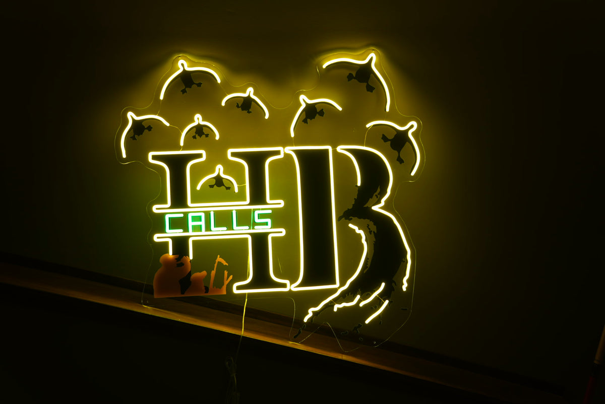 HB Calls Logo LED Sign