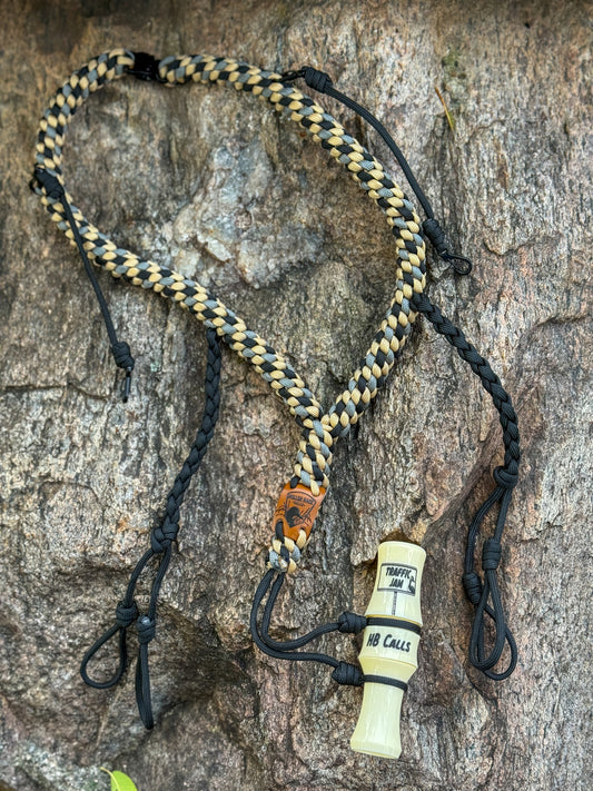 Short Drop Camo Lanyard