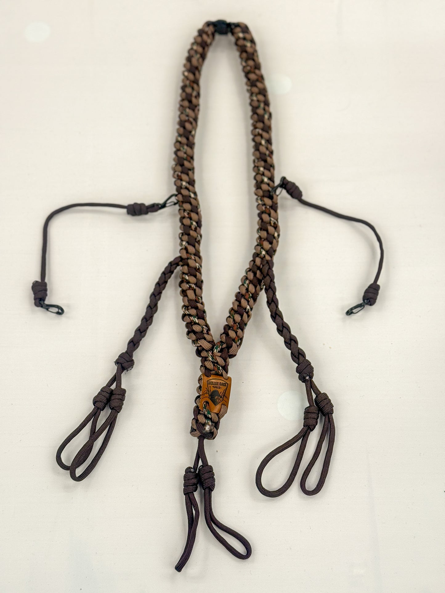 Short Drop Camo Lanyard